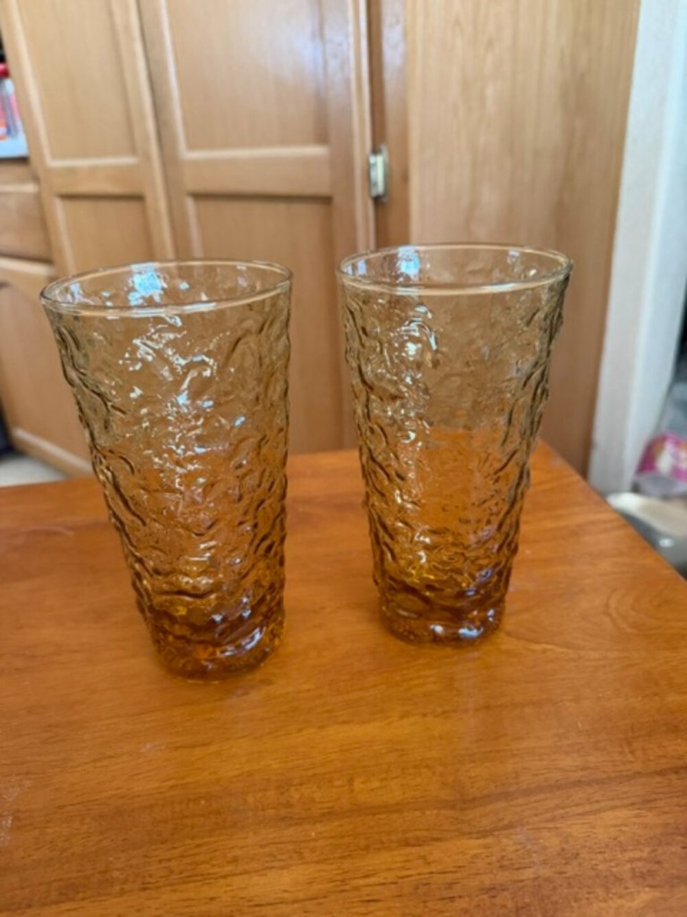 Vintage Anchor Hocking Amber Glassware - 2